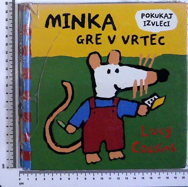 Minka gre v  vrtec