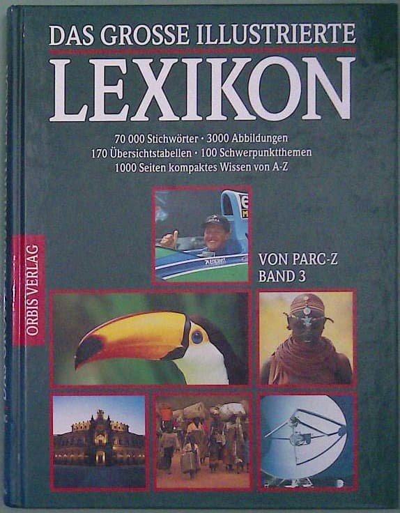 Das Grosse Illustrierte Lexikon  Band 3 von PARC-Z