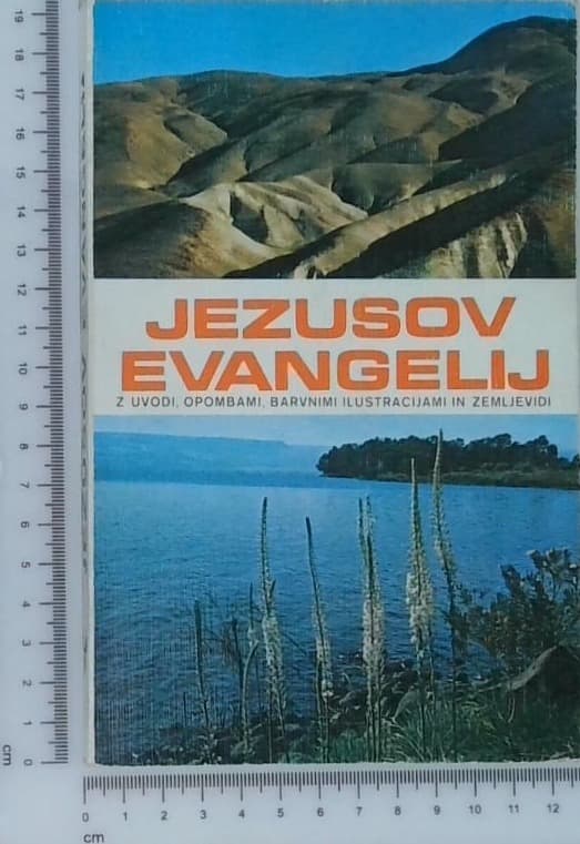 Jezusov evangelij - z uvodi, opombami, barvnimi ilustracijami in zemljevidi