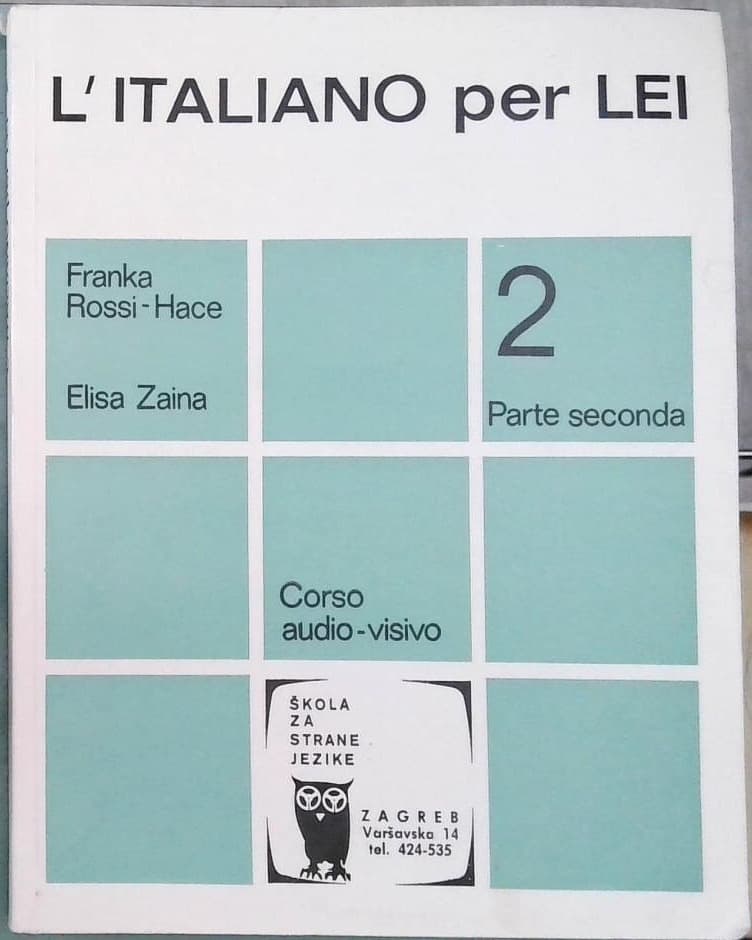 L'italiano per Lei : Parte seconda 2