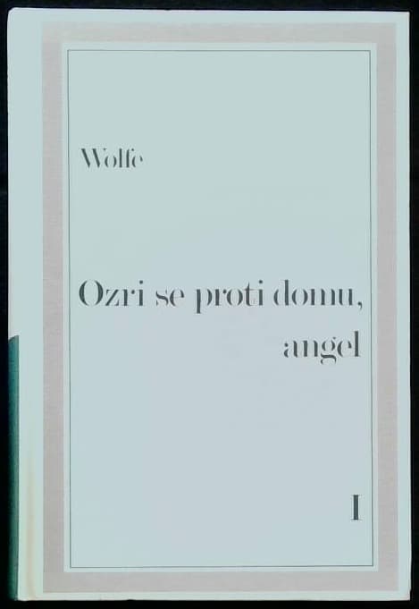 Ozri se proti domu, angel I.