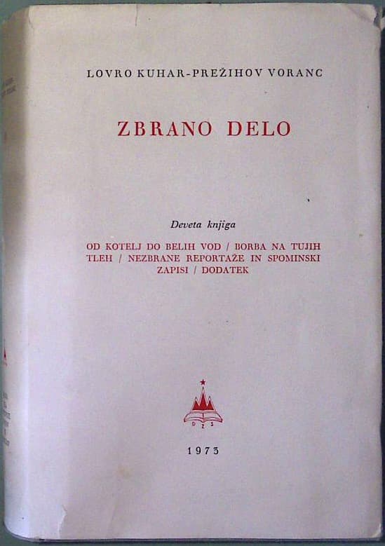 Zbrano delo - deveta knjiga