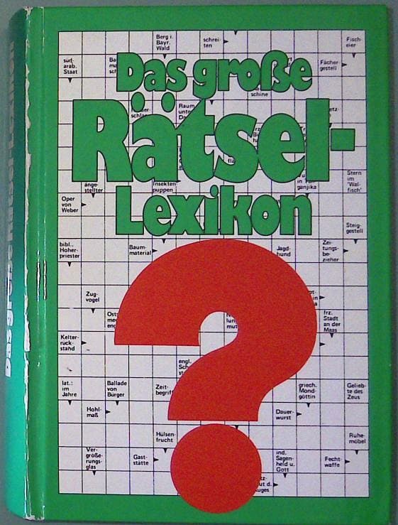 Das große Rätsellexikon