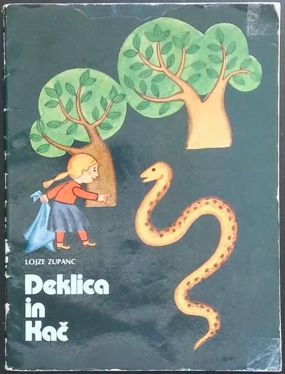 Deklica in kač