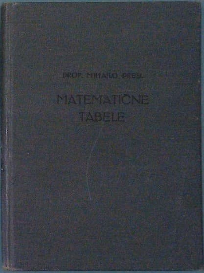 Matematične tabele
