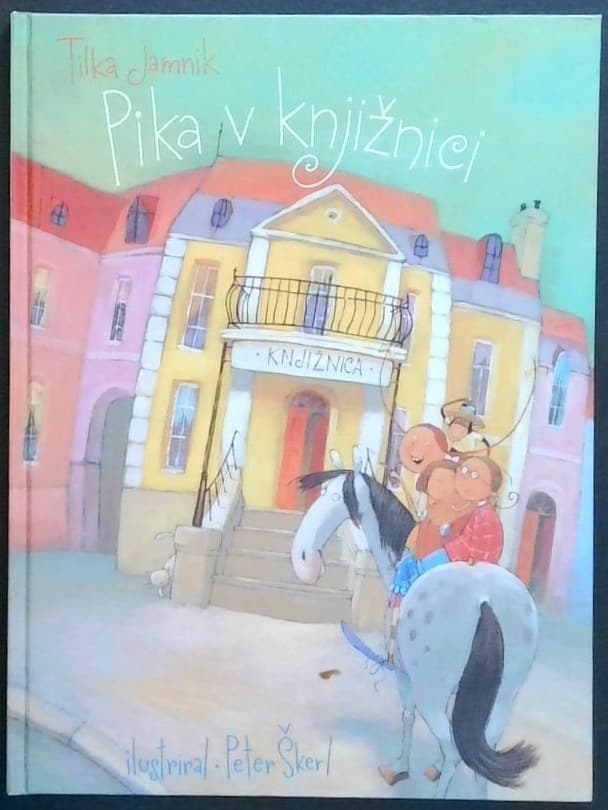 Pika v knjižnici