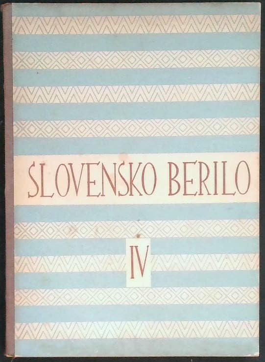 Slovensko berilo IV.