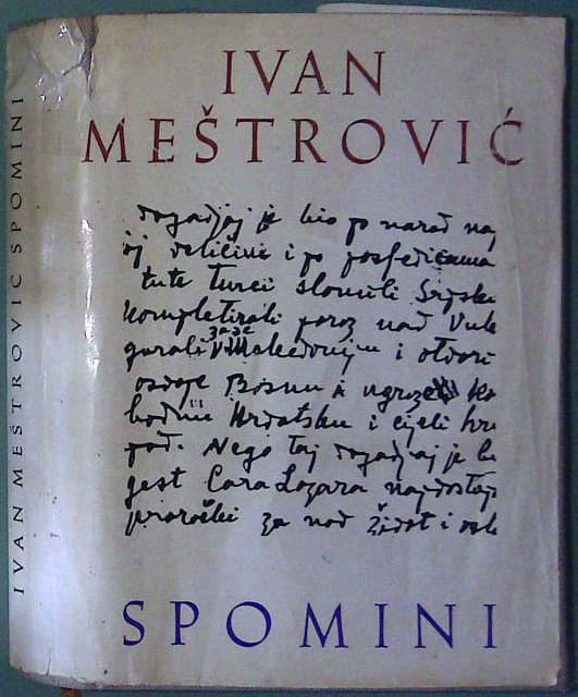 Spomini - Ivan Meštrović