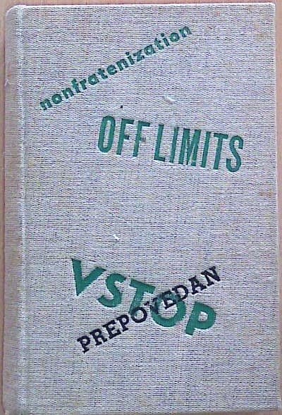 Vstop prepovedan