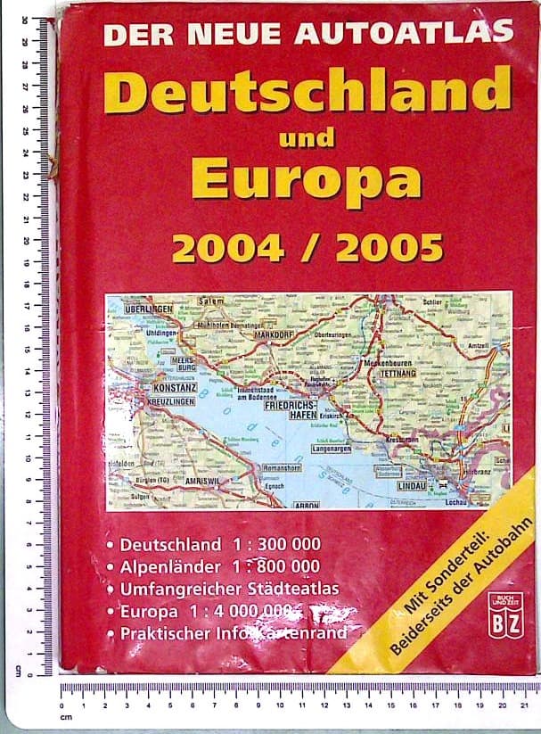 Der neue Autoatlas Deutschland und Europa 2004 / 2005