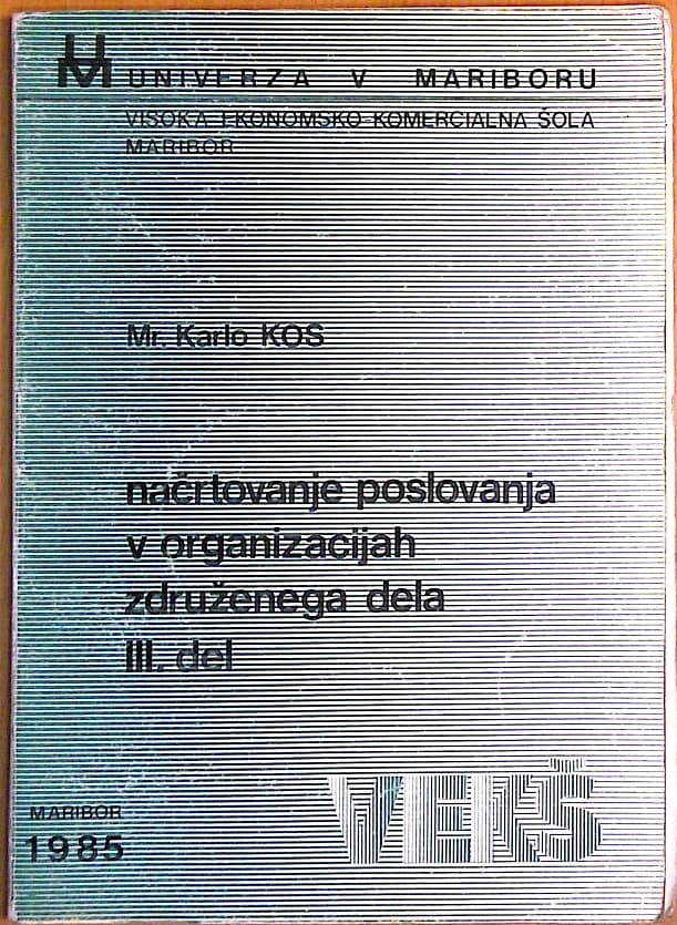 Načrtovanje poslovanja v organizacijah združenega dela