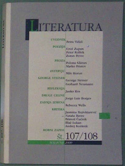 Literatura št. 107/108