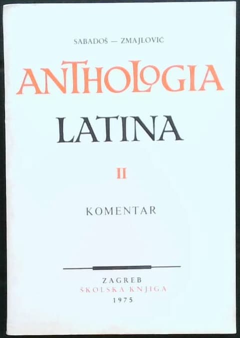 Anthologia Latina 2 (Poezija)