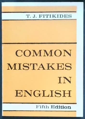Common Mistakes in English (with exercises)