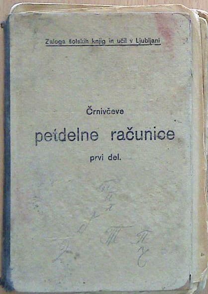 Črnivčeve petdelne računice 1. del