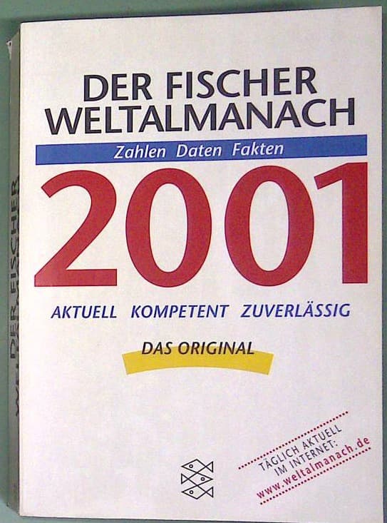 Der Fischer Weltalmanach 2001 - Zahlen, Daten, Fakten