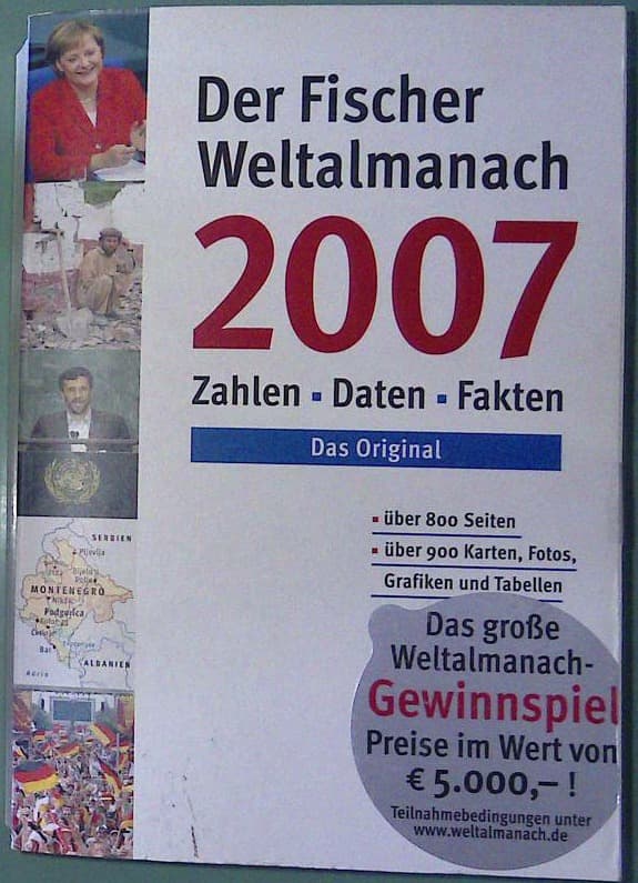 Der Fischer Weltalmanach 2007 - Zahlen, Daten, Fakten