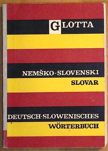 Glotta nemško slovenski slovar