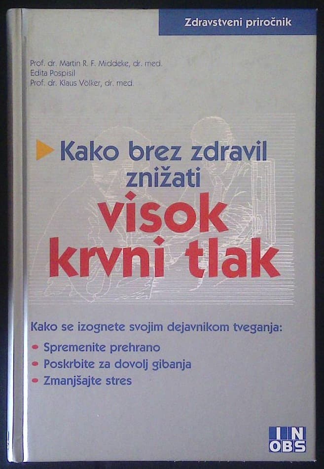 Kako brez zdravil znižati visok krvni tlak