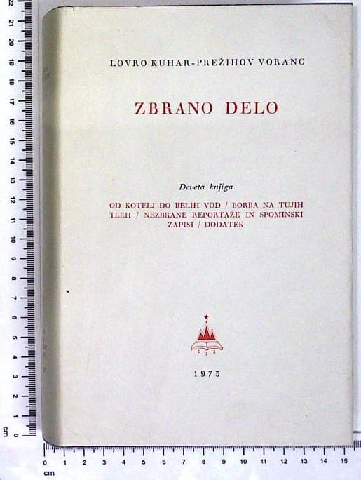 Lovro Kuhar - Prežihov Voranc : Zbrano delo - Deveta knjiga