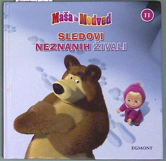 Maša in Medved: Sledovi neznanih živali