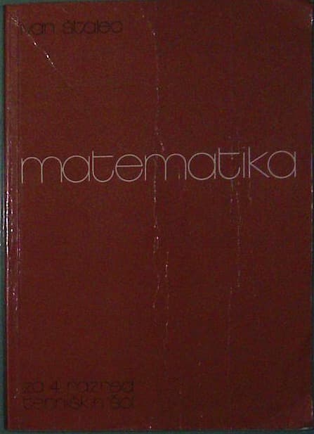 Matematika za 4. razred tehniških šol