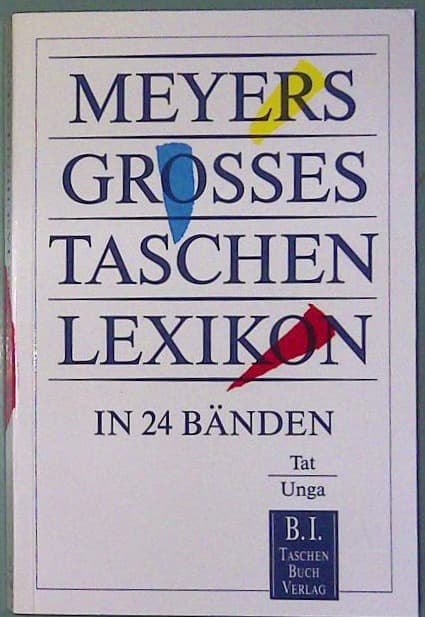 Meyers Grosses Tachen Lexikon - Band 22 Tat-Unga