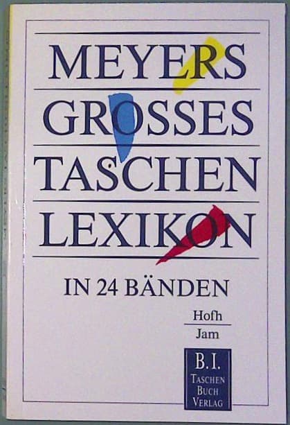 Meyers Grosses Tachen Lexikon Band 10 Hofh-Jam