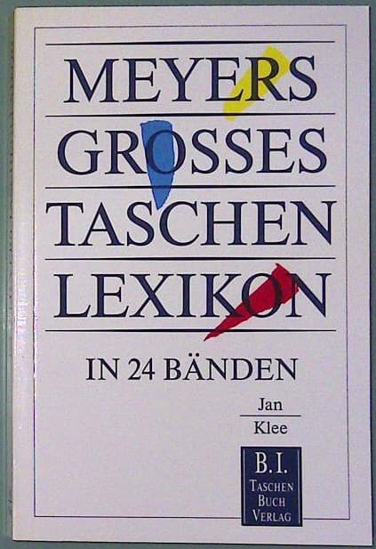Meyers Grosses Tachen Lexikon Band 11 Jan-Klee
