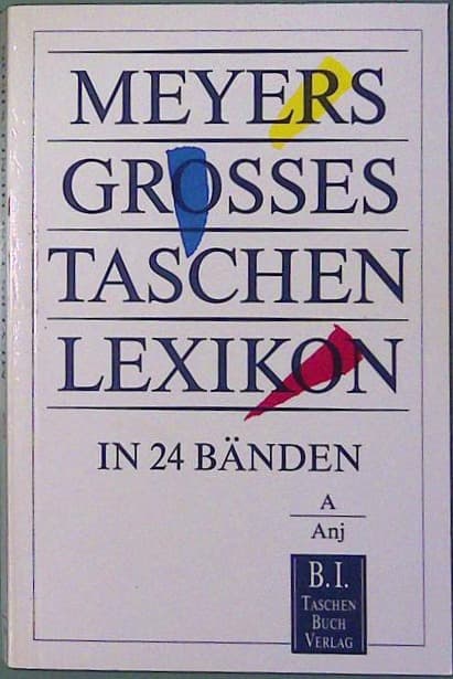 Meyers Grosses Tachen Lexikon Band 1 A-Anj