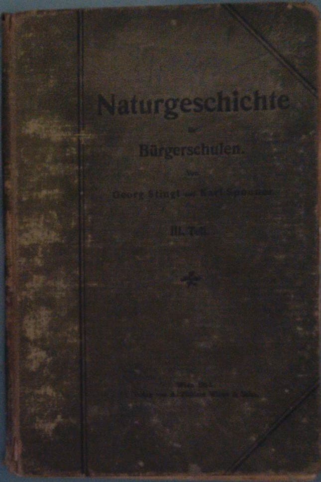 Naturgeshichte fur Burgershulen III. Teil