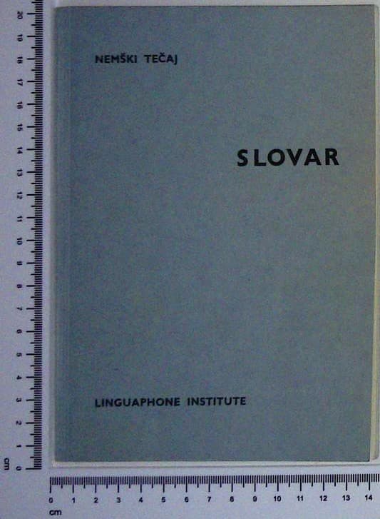 Nemški tečaj : Slovar (Deutscher Kursus)