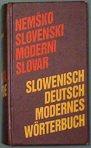 Nemško-slovenski moderni slovar