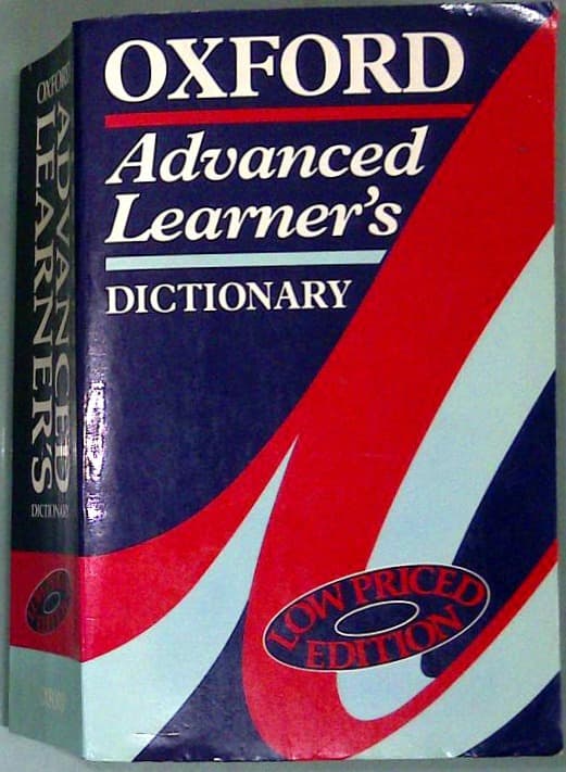 Oxford Advanced Learner's Dictionary (of Current English)