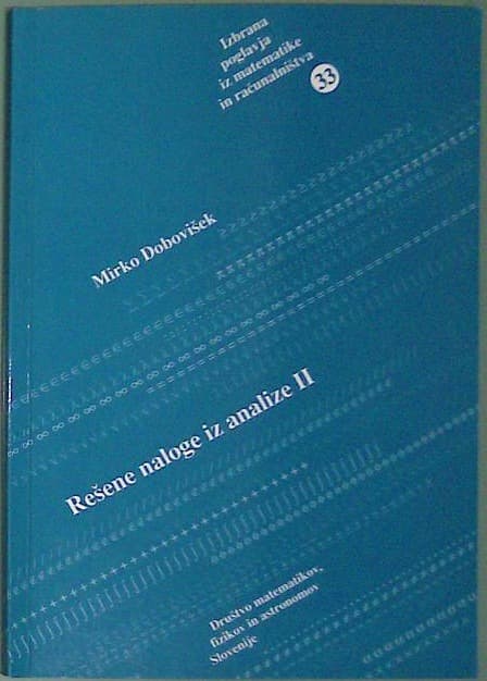 Rešene naloge iz analize II