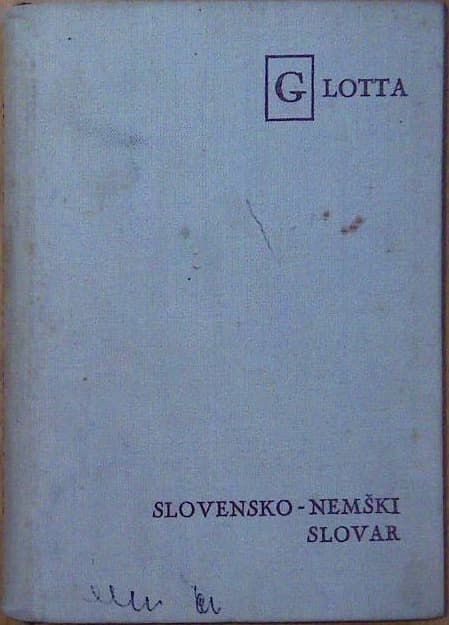 Slovensko - nemški slovar