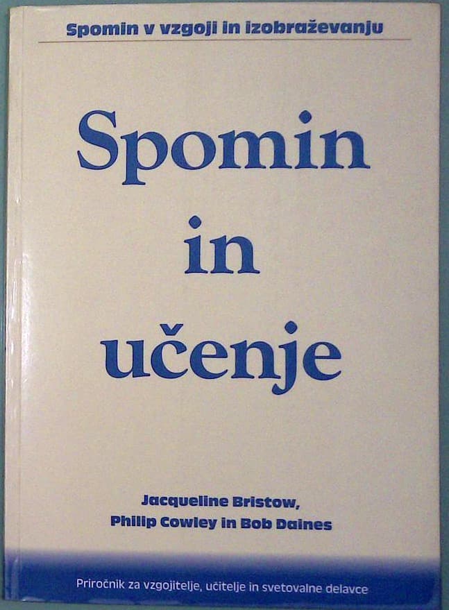 Spomin in učenje : Priročnik za učitelje