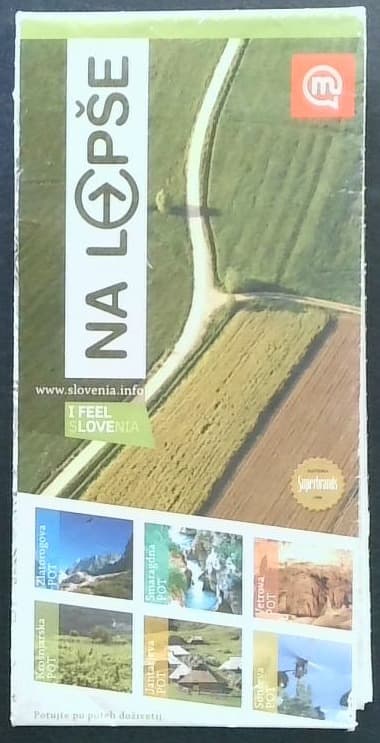 Turistična karta projekta Na lepše 2009 - Slovenija