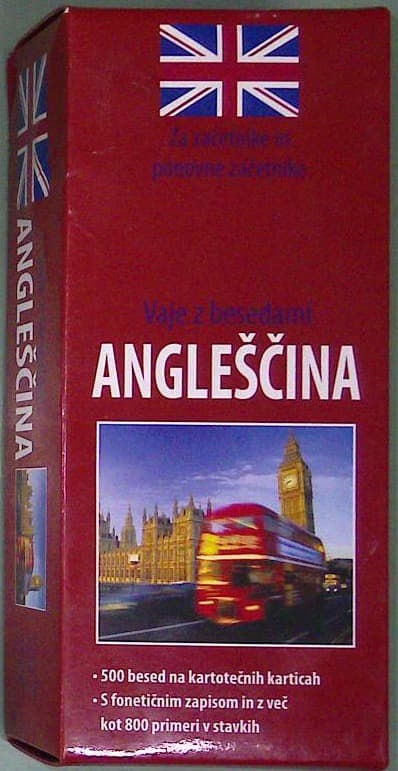 Vaje z besedami: Angleščina