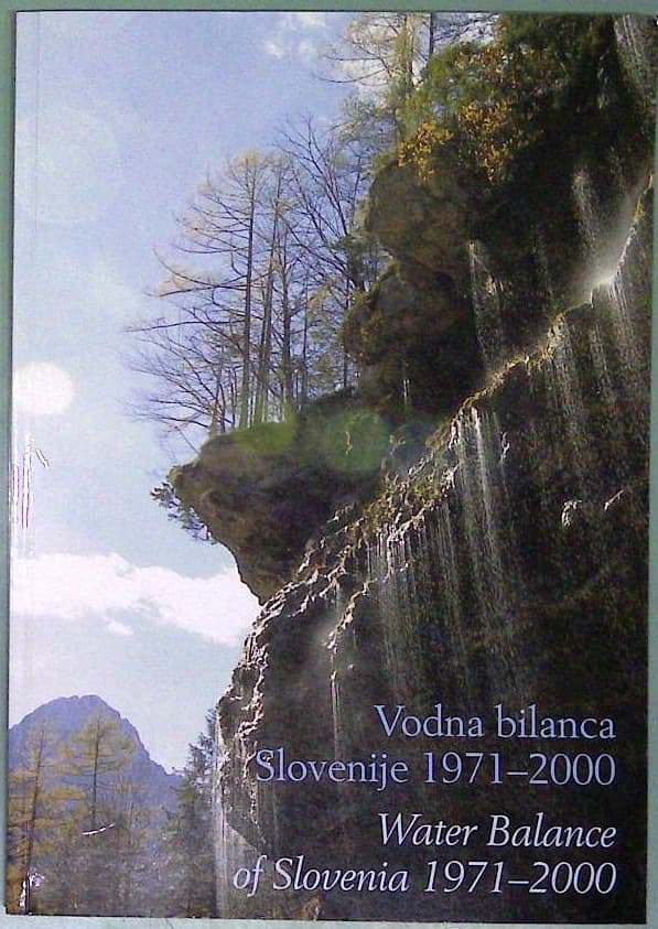 Vodna bilanca Slovenije 1971 - 2000
