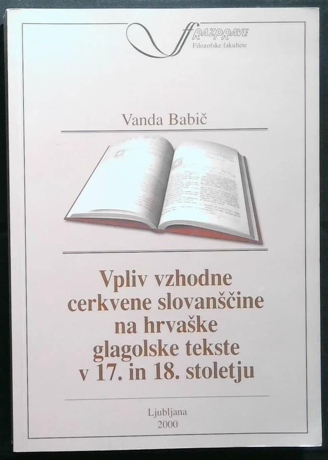 Vpliv vzhodne cerkvene slovanščine na hrvaške tekste v 17. in 18. stoletju