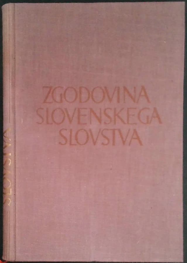 Zgodovina slovenskega slovstva V. (Obdobje moderne)