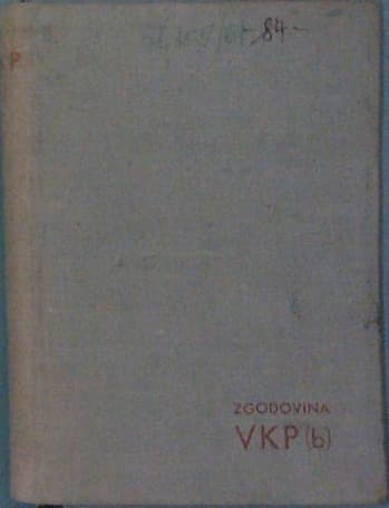 Zgodovina vsezvezne komunistične partije (boljševikov) - Kratki kurz